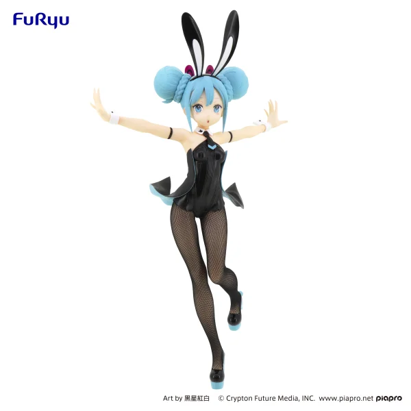 FuRyu Hatsune Miku　BiCute Bunnies Figure -Hatsune Miku/Black-(re-run) - Hatsune Miku