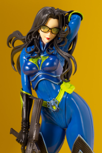 G.I. JOE BARONESS 25th ANNIVERSARY BLUE COLOR BISHOUJO STATUE 13