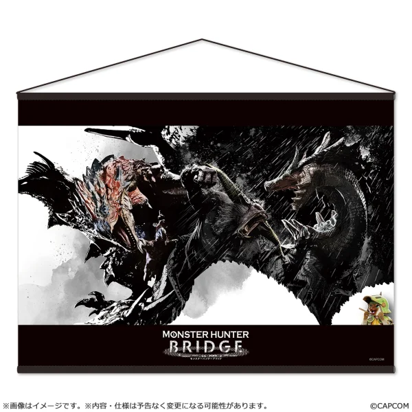 CAPCOM Monster Hunter Bridge Wall Art Tapestry - Monster Hunter