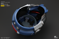Ultramarines Lieutenant Titus' MKX Helmet 2