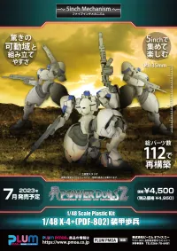 PLUM PMOA [PP164] 1/48 X-4+(PDF-802)PLD - POWERDoLLS - photo 1