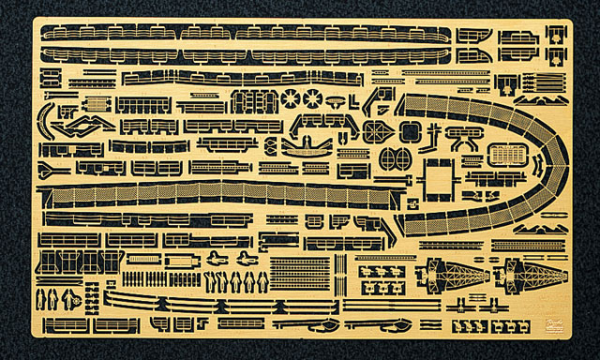 [QG20] 1:350 ANTARCTICA OBSERVATION SHIP SOYA ANTARCTICA OBSERVATION 2nd CORPS ETCHING PARTS