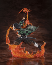 TANJIRO KAMADO KYOJURO RENGOKU'S SWORD GUARD ver. "Demon Slayer: Kimetsu no Yaiba", TAMASHII NATIONS FiguartsZERO 3