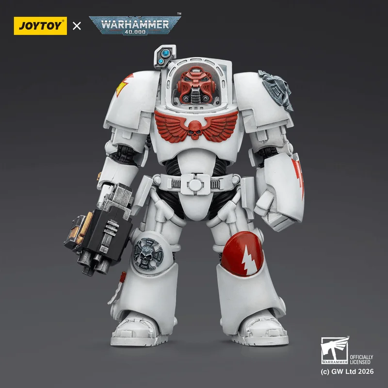White Scars Terminator 2 with Power Fist and Storm Bolter