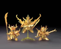 BANDAI HOBBY BB Sangokuden Animation - 036 Shin Sangokuden Sanmi Ittai Set - SD Gundam Sangokuden Brave Battle Warriors - photo 2
