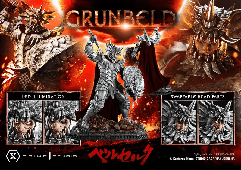 Prime 1 Studio Ultimate Premium Masterline Berserk Grunbeld Grunbeld VS Guts 			 - Berserk