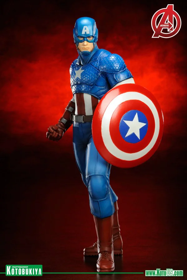KOTOBUKIYA MARVEL COMICS CAPTAIN AMERICA MARVEL NOW! ARTFX+ STATUE - Marvel