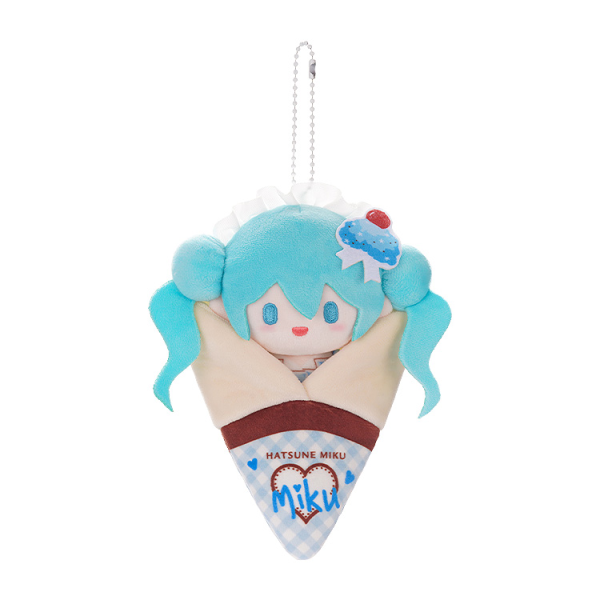 Character Vocal Series 01: Hatsune Miku Crêpe Mascot Keychain C