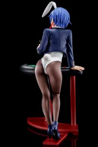 Hakoiri-musume Sakuya Sieglinde wearing lapis lazuli blue bunny costume with Nip Slip Gimmick System - The Demon Sword Master of Excalibur Academy - photo 3