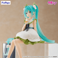 Hatsune Miku Noodle Stopper Figure -Flower Fairy Lily of the Valley- 3