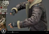 Prime 1 Studio Ultimate Premium Masterline Resident Evil 4 Leon S. Kennedy versus Chainsaw Villager Bonus Version - Video Games - photo 31