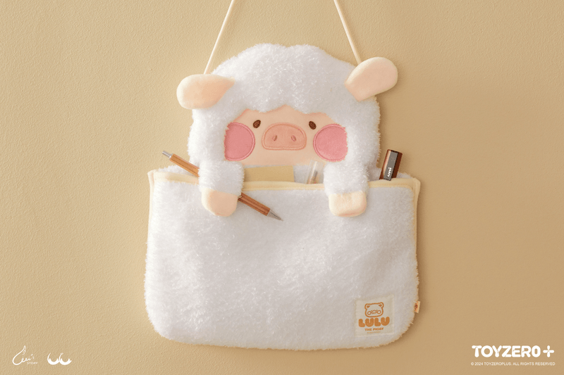 LuLu the Piggy Costume Series - Fluffy Wall Bag (Sheep)