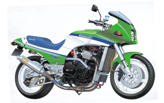 Aoshima 1/12 KAWASAKI  GPZ900R NINJA TUKIGI Ver. - Scale Kits