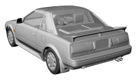 [HC45] 1:24 TOYOTA MR2 (AW11) LATE VERSION G-Limited Super Charger (T Bar Roof) 16