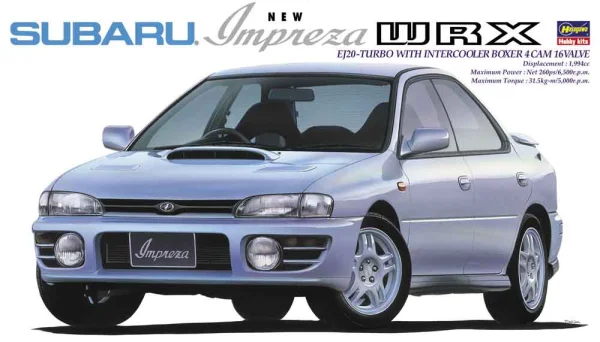Hasegawa 1/24 SUBARU NEW Impreza WRX (1994) - Scale Kits