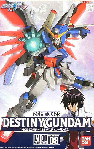 BANDAI HOBBY HG 1/100 #08 Destiny Gundam - Mobile Suit Gundam SEED Destiny