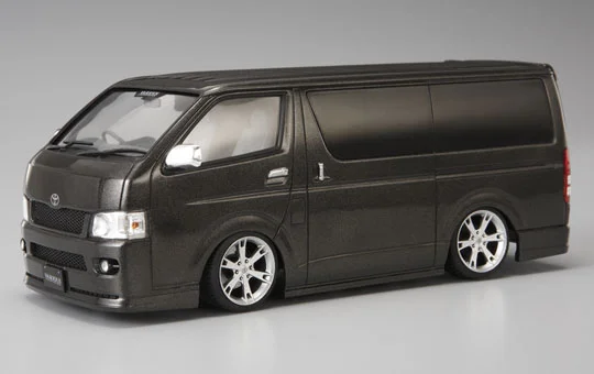 Aoshima VIP AMERICAN: 1/24 FABULOUS VARIOUS HIACE 200 TYPE (TOYOTA) - Scale Kits