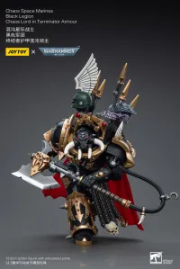 JOYTOY Chaos Space Marines Black Legion Chaos Lord in Terminator Armour - Warhammer 40K - photo 8