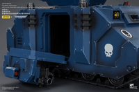Ultramarines Predator Destructor with turret-mounted autocannon and sponson-mounted heavy bolters 23