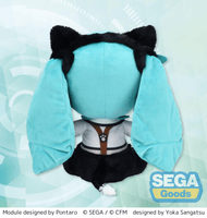 fuwa petit Hatsune Miku: Project DIVA Arcade Future Tone LL Plush Hatsune Miku - Kitty Cat 4
