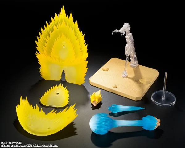 TAMASHII NATIONS SUPER SAIYAN SON GOKU’S EFECT PARTS SET-TELEPORT KAMEHAMEHA- "DRAGON BALL Z", TAMASHII NATIONS S.H.Figuarts - Dragon Ball Z
