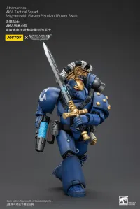 JOYTOY Ultramarines MK VI Tactical Squad Sergeant with Plasma Pistol and Power Sword - Warhammer 40K - photo 7