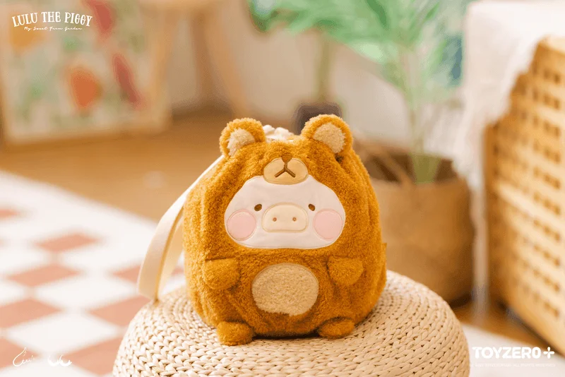TOYZEROPLUS LuLu The Piggy Farmer - Rope Bag - LuLu The Piggy