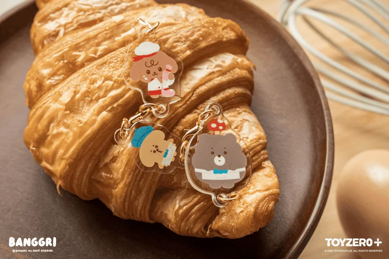 TOYZEROPLUS BANGGRI Bakery Series - Acrylic Keychain Set (B) - Banggri