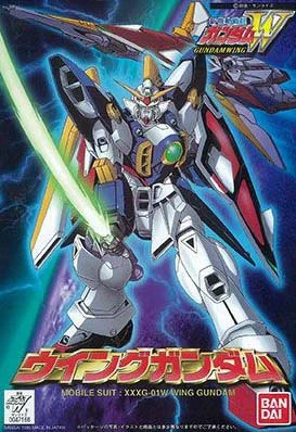 BANDAI HOBBY 1/144 Wing Gundam - Mobile Suit Gundam Wing