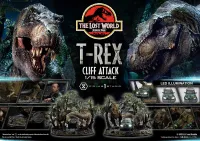 Prime 1 Studio Legacy Museum Collection The Lost World: Jurassic Park (Film) T-Rex Cliff Attack 1/15 scale				 - Jurassic Park - photo 1