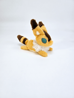 Fox Squirrel Beanbag (S) "Castle in the Sky", Sun Arrow Plush 10