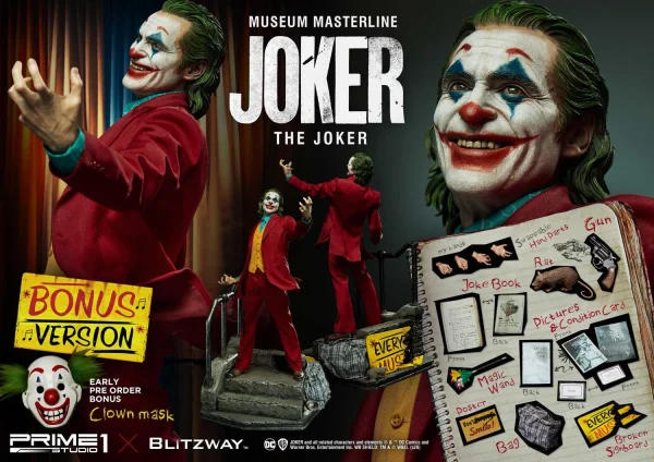 Prime 1 Studio Museum Masterline Joker (Film) The Joker Bonus Version - DC Comics