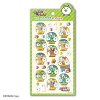 MAX LIMITED Battle Cats Club Activity Puffy Clear Deco Stickers - Battle Cats - photo 1