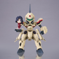 YF-19(ISAMU ALVA DYSON USE) with MYUNG FANG LONE "MACROSS PLUS", TAMASHII NATIONS TINY SESSION 4