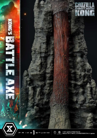 Life Size Bust Godzilla vs Kong (Film) Kong's Battle Axe 14
