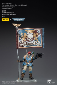 Astra Militarum Tempestus Scions Command Squad 55th Kappic Eagles Banner Bearer 1