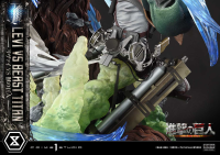Ultimate Premium Masterline  TV animation Attack On Titan  Levi versus Beast Titan Bonus Version 18