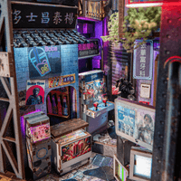 Kowloon Walled City 2049 Book Nook Kit 6