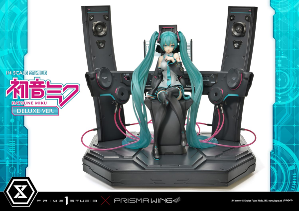 PRISMA WING Hatsune Miku "Art by neco" Deluxe Version 1/4 Scale Statue