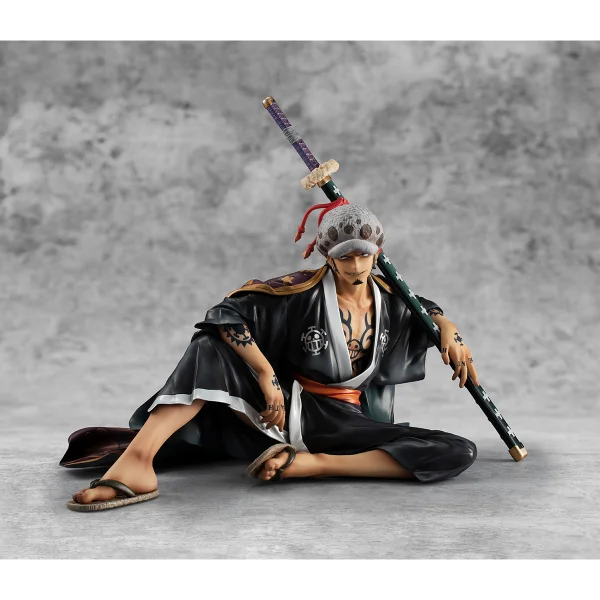 MegaHouse "Warriors Alliance” Trafalgar Law "One Piece ", Megahouse Portrait.Of.Pirates - ONE PIECE