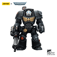 Black Templars Terminator 3 with Power Fist and Assault Cannon 6