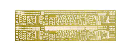 [TOKU-55 EX-101] 1/700 Photo-Etched Parts for IJN Destroyer Shiratsuyu Class (w/Ship Name Plate)