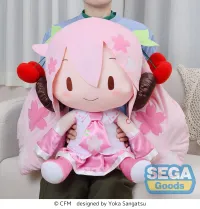 SEGA fuwa petit "Sakura Miku" Dodeka Jumbo Plush - Hatsune Miku - photo 3
