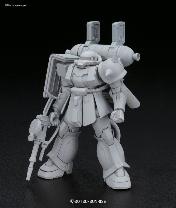 HG 1/144 Zaku Mass Production Type + Big Gun (Gundam Thunderbolt Ver)