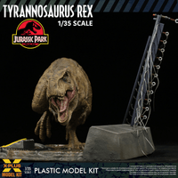 1/35 Scale Plastic Model Kit Jurassic Park Tyrannosaurus rex 8