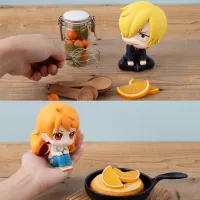MegaHouse Lookup ONE PIECE Sanji＆Nami set 【with Cloche & Orange】 - ONE PIECE - photo 3