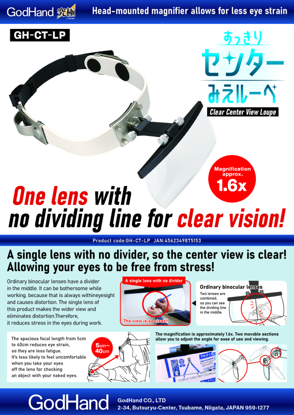 GodHand - Magnifying Head Loupe