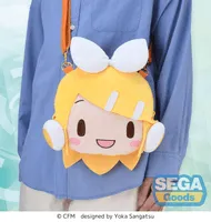 SEGA fuwa petit Kagamine Rin Face Shoulder Bag (M) - Character Vocal Series - photo 4