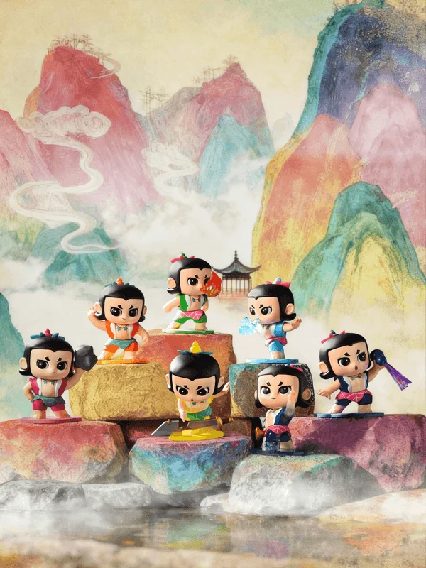 TOPTOY Calabash Brothers Mystic Powers Series Figures Blind Box - Calabash
  Brothers