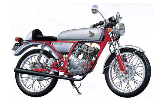 [NAKED BIKE #037] 1/12 HONDA DREAM50 CUSTOM (HONDA)